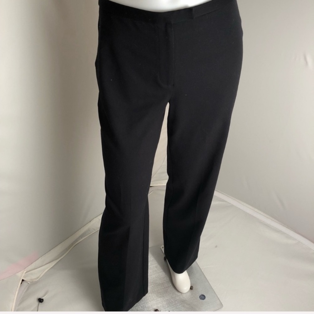 Express Y2K suit separates wide leg black pants 7/8